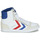 Shoes Hi top trainers hummel SLIMMER STADIL HIGH White / Blue / Red