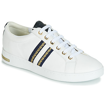 Shoes Women Low top trainers Geox D JAYSEN White