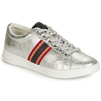 Shoes Women Low top trainers Geox JAYSEN A Silver