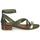 Shoes Women Sandals Casual Attitude COUTIL Green