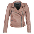 Oakwood  NIGHT  womens Leather jacket in Pink