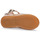 Shoes Girl Flat shoes Citrouille et Compagnie JARITO Pink / Bronze
