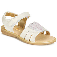 Shoes Girl Sandals Citrouille et Compagnie JAFILOUTE White