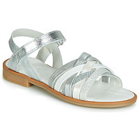 Shoes Girl Sandals Citrouille et Compagnie JARILOU Silver
