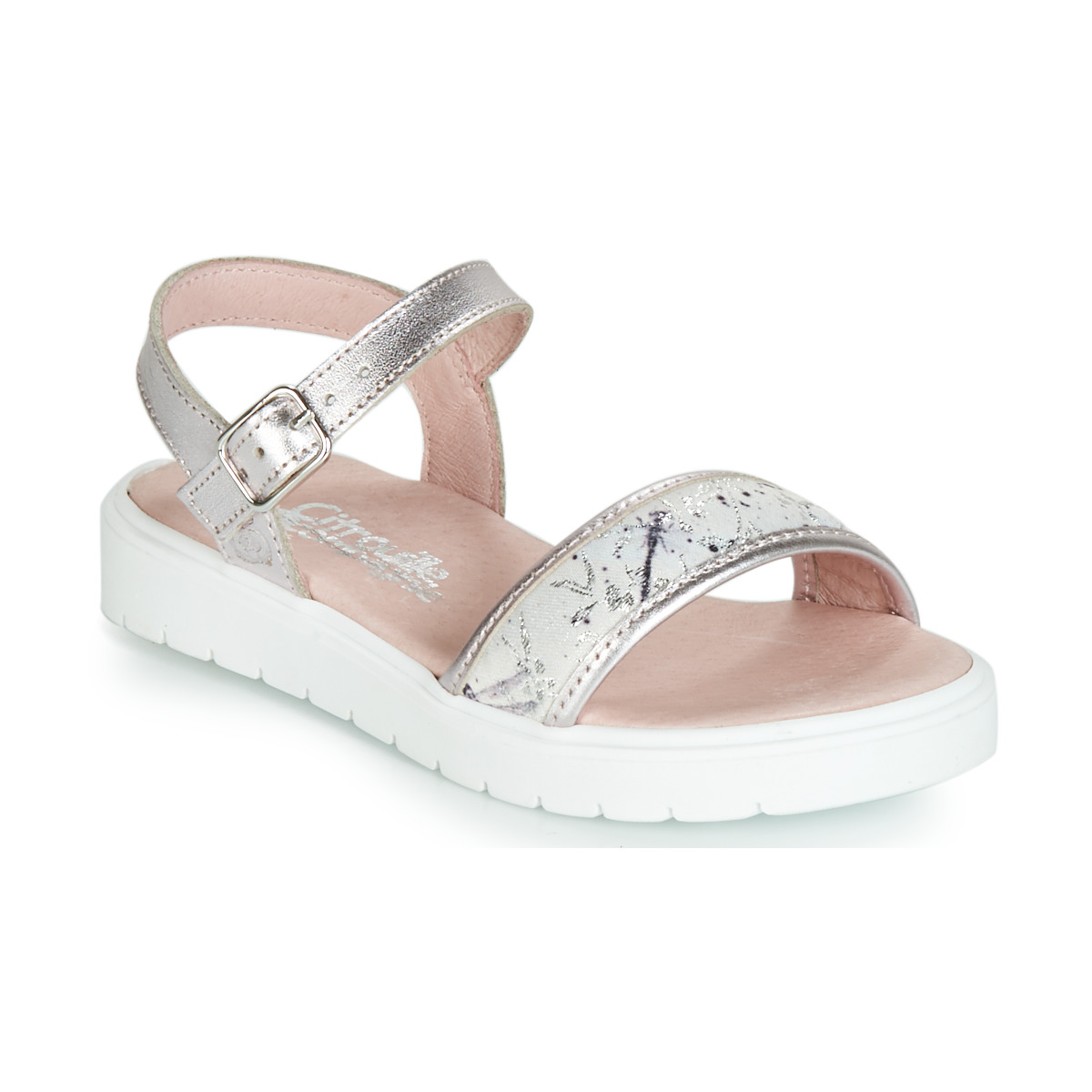 Shoes Girl Sandals Citrouille et Compagnie JIMINITE Pink / Dragonfly