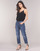 Clothing Women Boyfriend jeans G-Star Raw 3302 SADDLE MID BOYFRIEND Blue / Medium / Aged