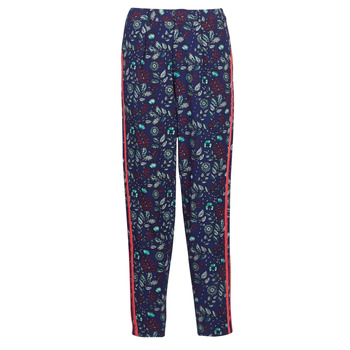 Clothing Women Wide leg / Harem trousers Kaporal BABY Marine / Multicolour