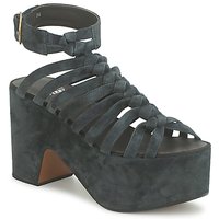 Shoes Women Sandals Michel Perry 12676 Dark