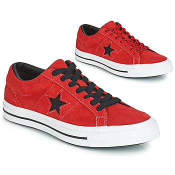 Shoes Low top trainers Converse ONE STAR DARK STAR VINTAGE SUEDE OX Red
