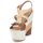 Shoes Women Sandals Moschino Cheap & CHIC STERLIZIA Beige-brown