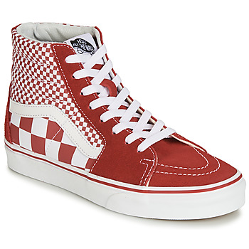 Shoes Hi top trainers Vans SK8-Hi Red / White