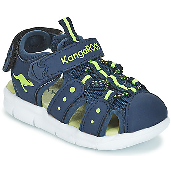 Shoes Boy Outdoor sandals Kangaroos K-MINI Marine / Yellow