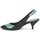 Shoes Women Sandals Karine Arabian LILA Ink / White / Turquoise