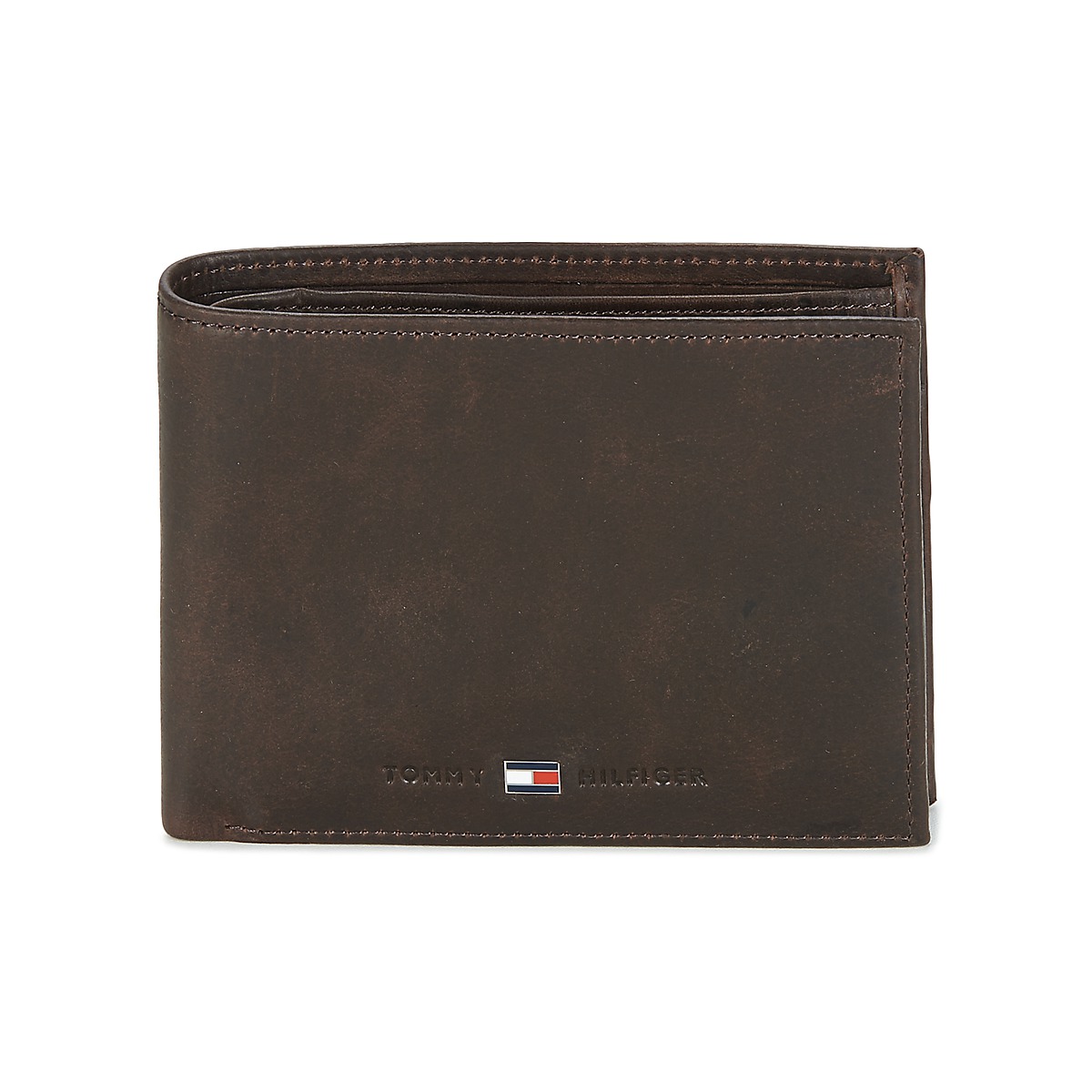 Bags Men Wallets Tommy Hilfiger JOHNSON CC AND COIN POCKET Brown