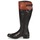 Shoes Women High boots Moda In Pelle TULSY  black