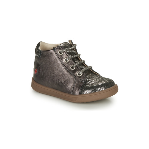 Shoes Girl Hi top trainers GBB FAMIA Grey / Silver