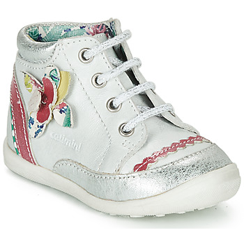 Shoes Girl Mid boots Catimini POUSSIN White