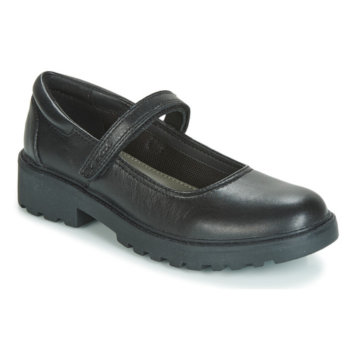 Shoes Girl Derby Shoes Geox CASEY GIRL Black