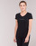 Clothing Women Short-sleeved t-shirts Emporio Armani CC317-163321-00020 Black
