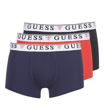 Underwear Men Boxer shorts Guess U97G01-JR003-FQ92 Black / Red / Marine