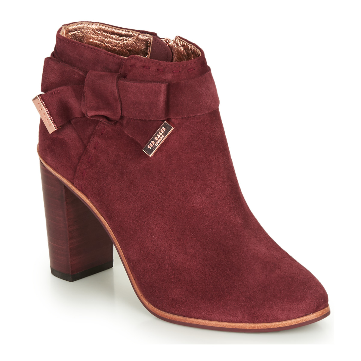 Shoes Women Ankle boots Ted Baker ANAEDI Burgundy