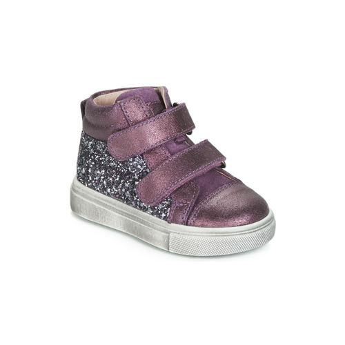 Shoes Girl Hi top trainers Acebo's 5299AV-LILA-C Purple
