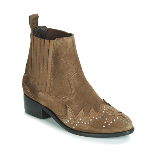Shoes Women Mid boots Pepe jeans CHISWICK LESSY Brown