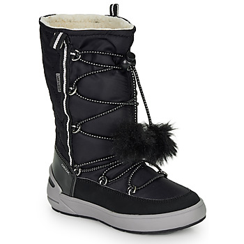 Shoes Girl High boots Geox J SLEIGH GIRL B ABX Black