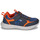 Shoes Boy Low top trainers Geox J WAVINESS BOY B Navy / Orange