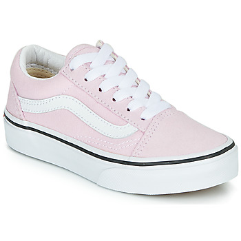 Shoes Girl Low top trainers Vans UY OLD SKOOL Pink