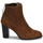 Shoes Women Ankle boots Unisa UNDER Brown