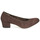 Shoes Women Heels Perlato 10366-CAM-NUT Brown