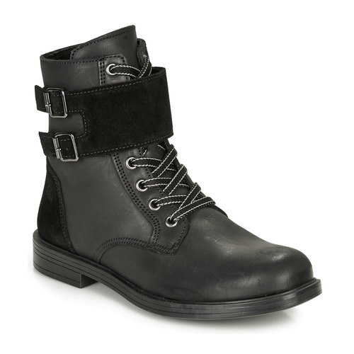Shoes Girl Mid boots Citrouille et Compagnie LOMENE Black