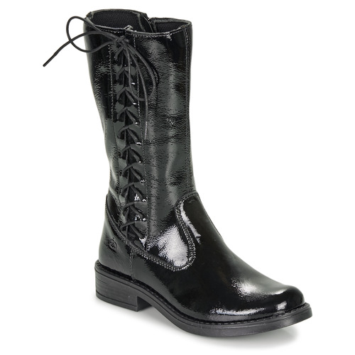 Shoes Girl High boots Citrouille et Compagnie LAMINOTE Black