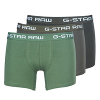 Underwear Men Boxer shorts G-Star Raw CLASSIC TRUNK CLR 3 PACK Black / Green