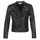 Clothing Women Leather jackets / Imitation leather Moony Mood LAVINE Black