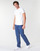 Clothing Men Short-sleeved t-shirts Levi's SLIM 2PK CREWNECK 1 White / Grey