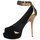 Shoes Women Heels Sebastian VELLURE Black / Gold