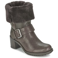 Shoes Women Mid boots Clarks PILICO PLACE Brown