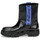 Shoes Men Mid boots John Galliano 8560 Black / Blue