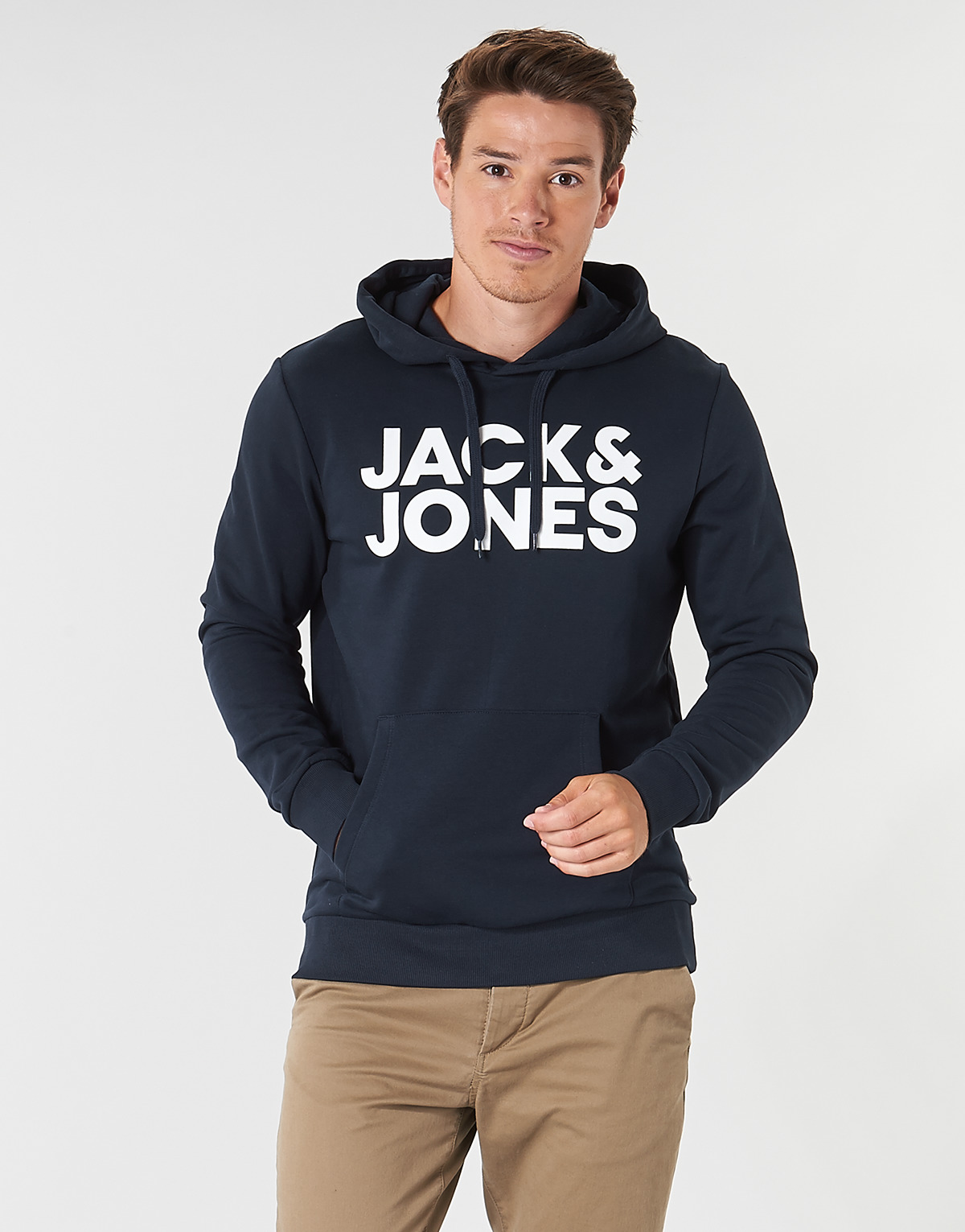 Clothing Men Sweaters Jack & Jones JJECORP LOGO Marine