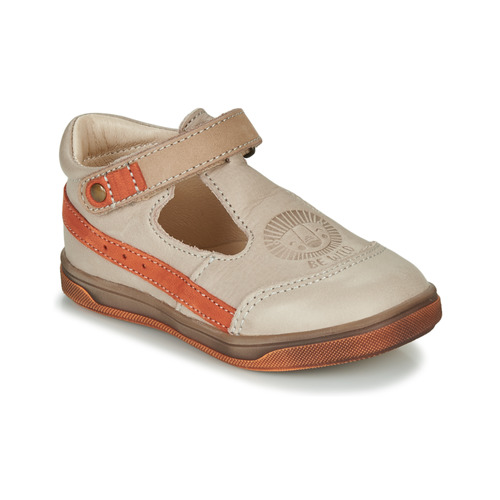 Shoes Boy Sandals GBB ANGOR Beige / Orange