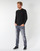 Clothing Men Long sleeved tee-shirts Lacoste TH6712 Black