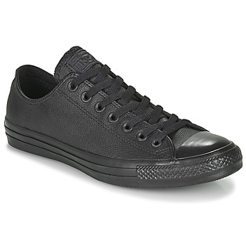 Shoes Low top trainers Converse ALL STAR LEATHER OX Black