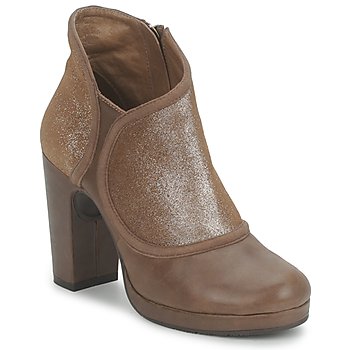 Shoes Women Shoe boots Esska TILLY Brown / Glitter