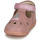 Shoes Girl Sandals Kickers BLUPINKY Pink / Silver