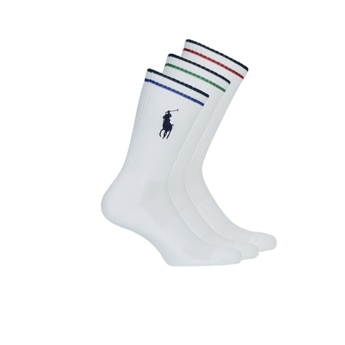 Shoe accessories Sports socks Polo Ralph Lauren 3PK BPP-SOCKS-3 PACK White