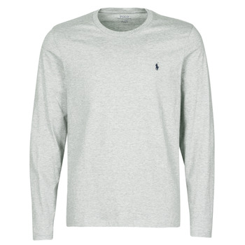 Clothing Men Long sleeved tee-shirts Polo Ralph Lauren L/S CREW-CREW-SLEEP TOP Grey