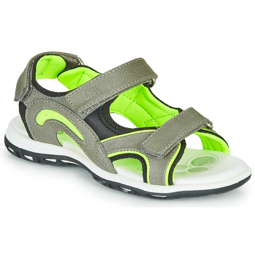 Shoes Boy Outdoor sandals Chicco CEDDER Grey / Green