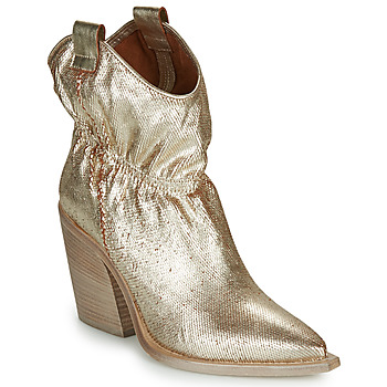 Shoes Women Ankle boots Fru.it LOVITE Gold